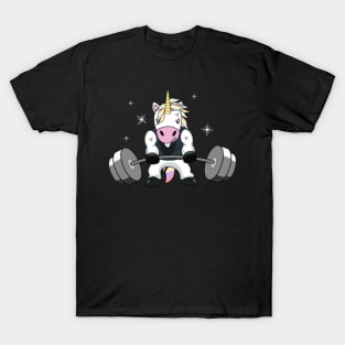 Weightlifting Unicorn- T-Shirt